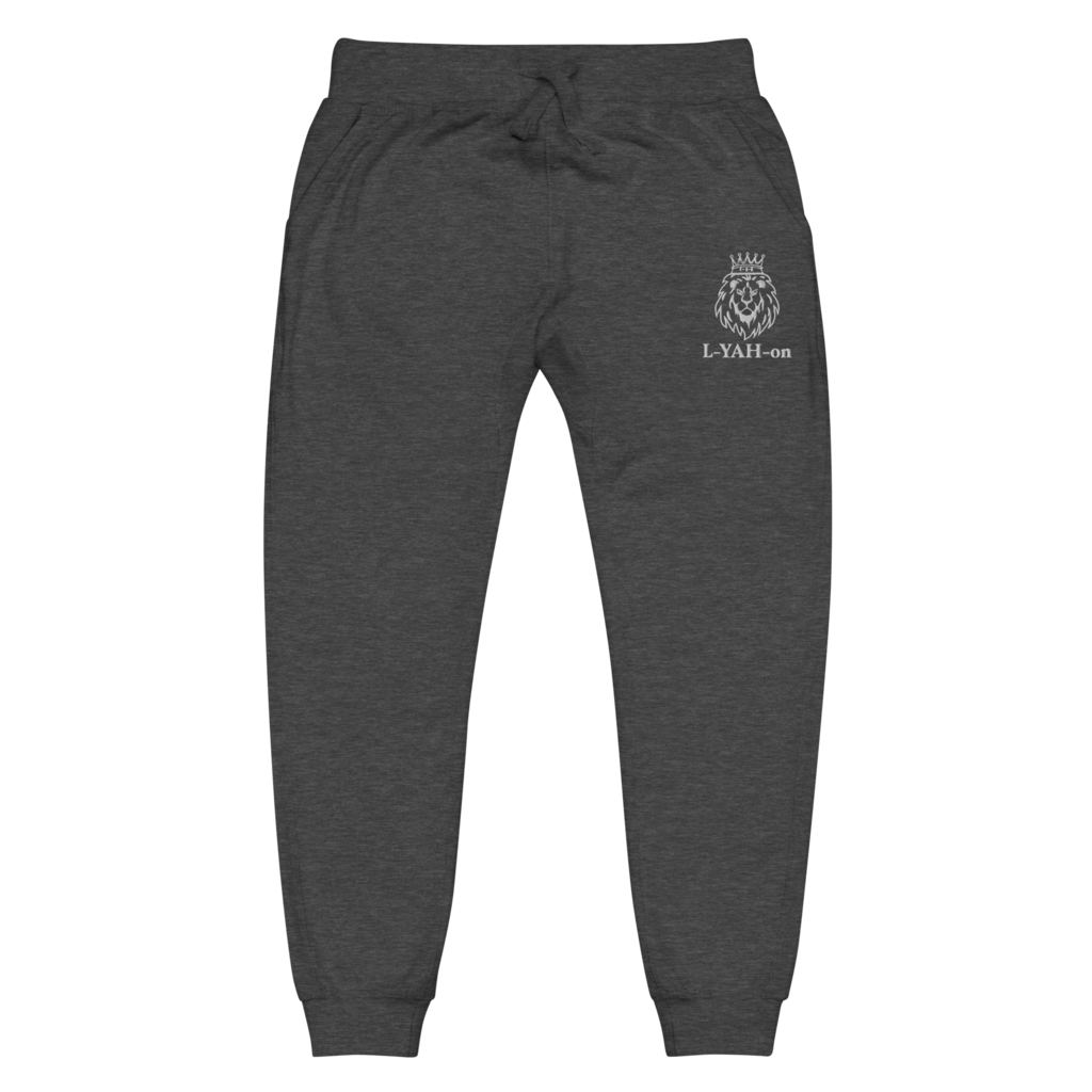 Pantalon de survêtement brodé classique L-YAH-on