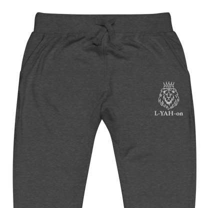 Pantalon de survêtement brodé classique L-YAH-on