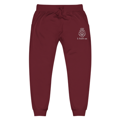Pantalon de survêtement brodé classique L-YAH-on