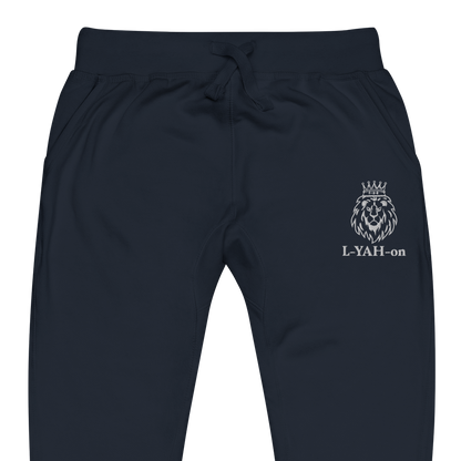 Pantalon de survêtement brodé classique L-YAH-on