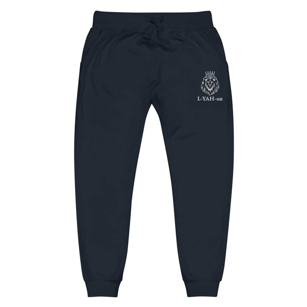 Pantalon de survêtement brodé classique L-YAH-on