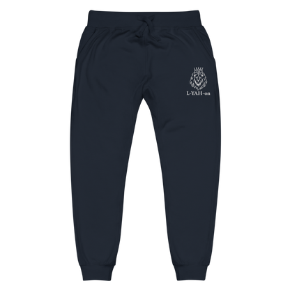 Pantalon de survêtement brodé classique L-YAH-on