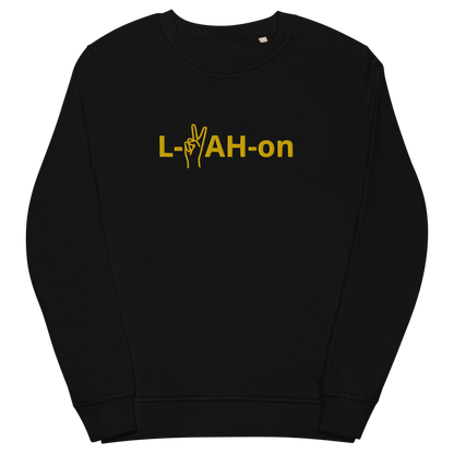 Sweat-shirt écologique L-YAH-on & Peace