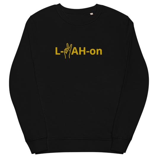 Sweat-shirt écologique L-YAH-on & Peace
