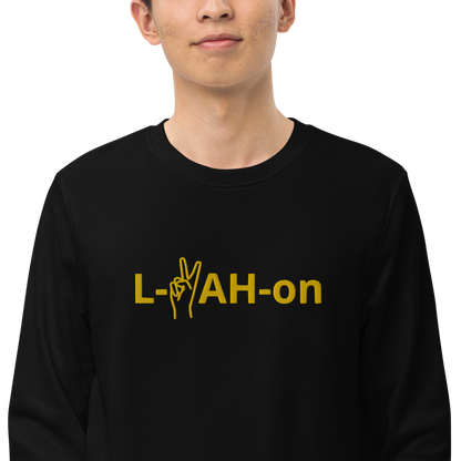 Sweat-shirt écologique L-YAH-on & Peace
