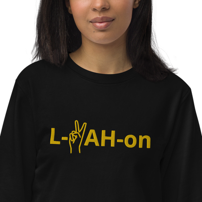 Sweat-shirt écologique L-YAH-on & Peace