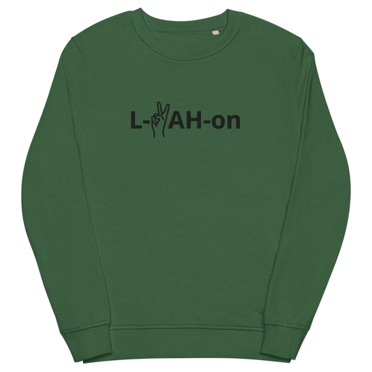 Sweat-shirt écologique L-YAH-on & Peace