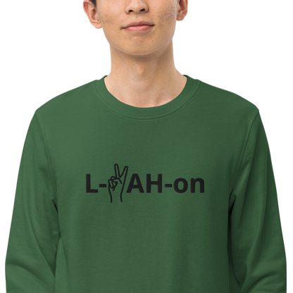 Sweat-shirt écologique L-YAH-on & Peace