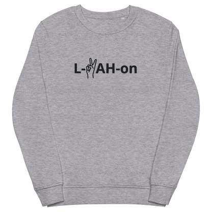 Sweat-shirt écologique L-YAH-on & Peace