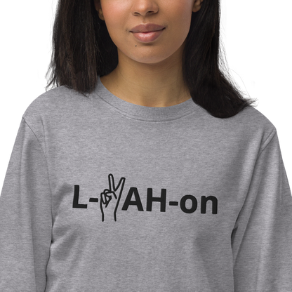 Sweat-shirt écologique L-YAH-on & Peace