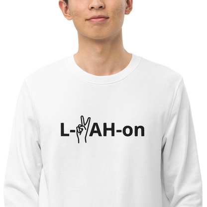 Sweat-shirt écologique L-YAH-on & Peace