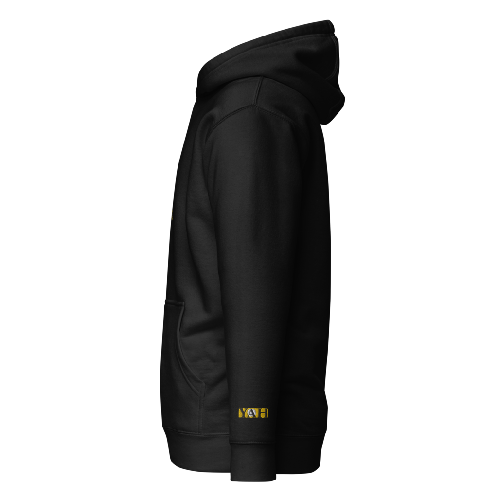 Sweat à capuche premium unisexe brodé L-YAH-on