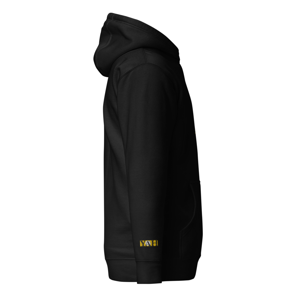 Sweat à capuche premium unisexe brodé L-YAH-on