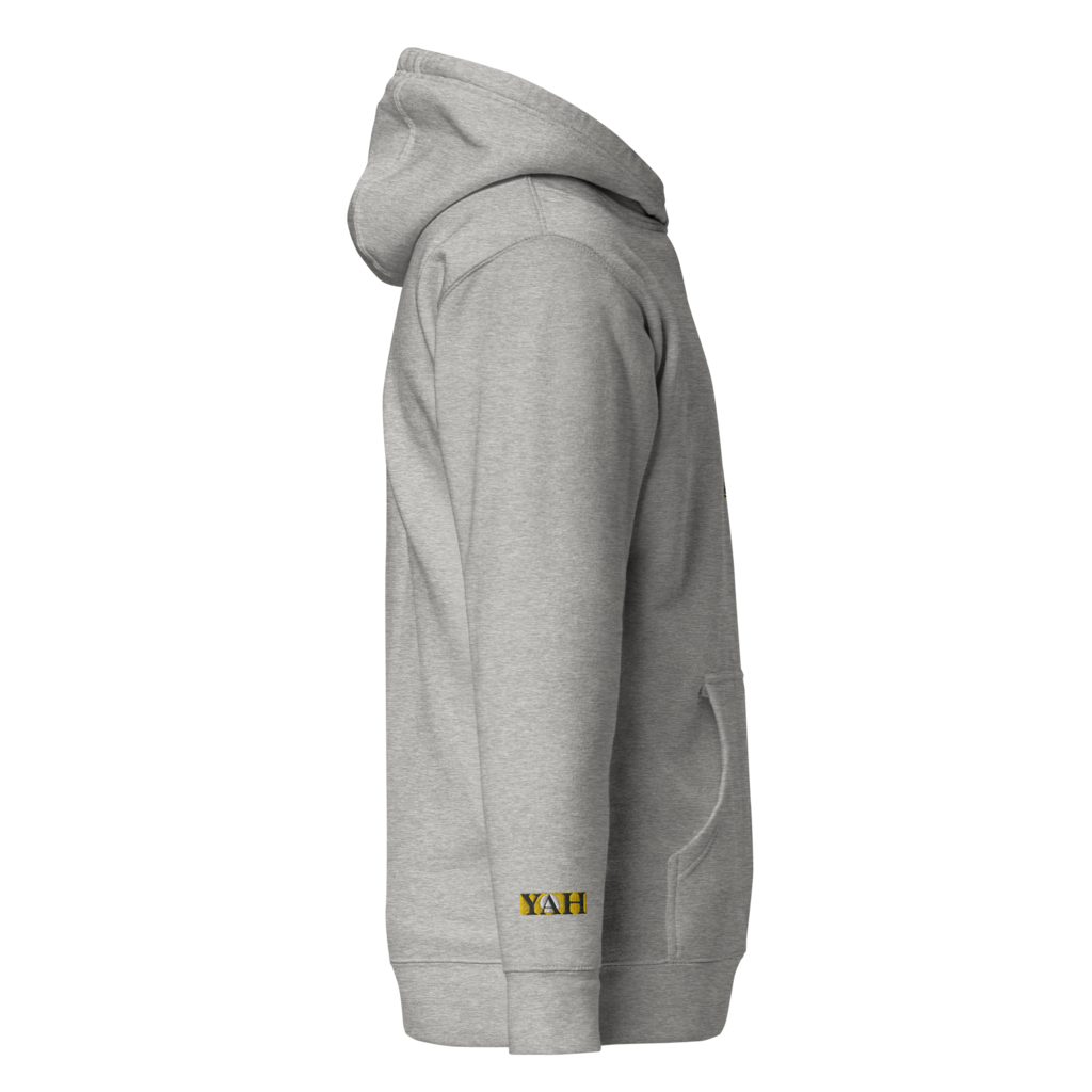 Sweat à capuche premium unisexe brodé L-YAH-on
