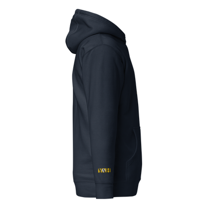 Sweat à capuche premium unisexe brodé L-YAH-on
