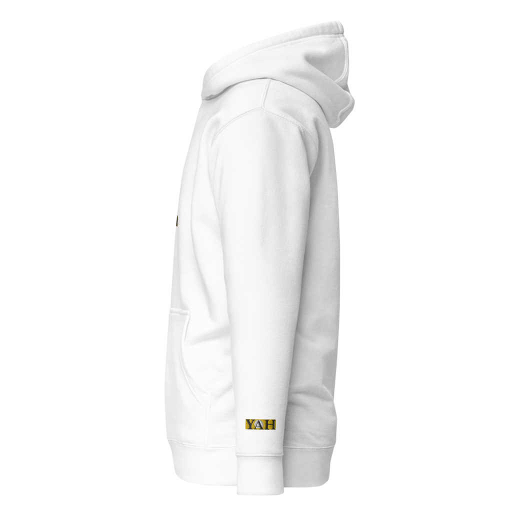 Sweat à capuche premium unisexe brodé L-YAH-on