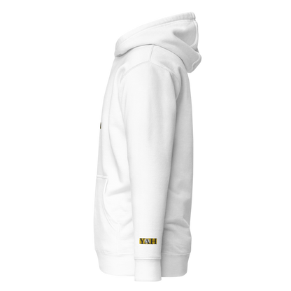 Sweat à capuche premium unisexe brodé L-YAH-on