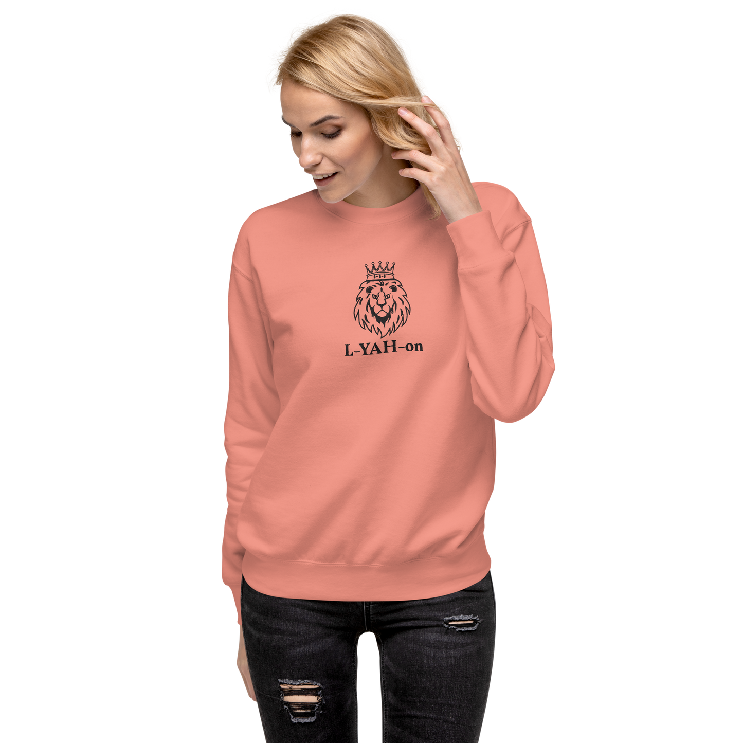 Sudadera bordada clásica L-YAH-on