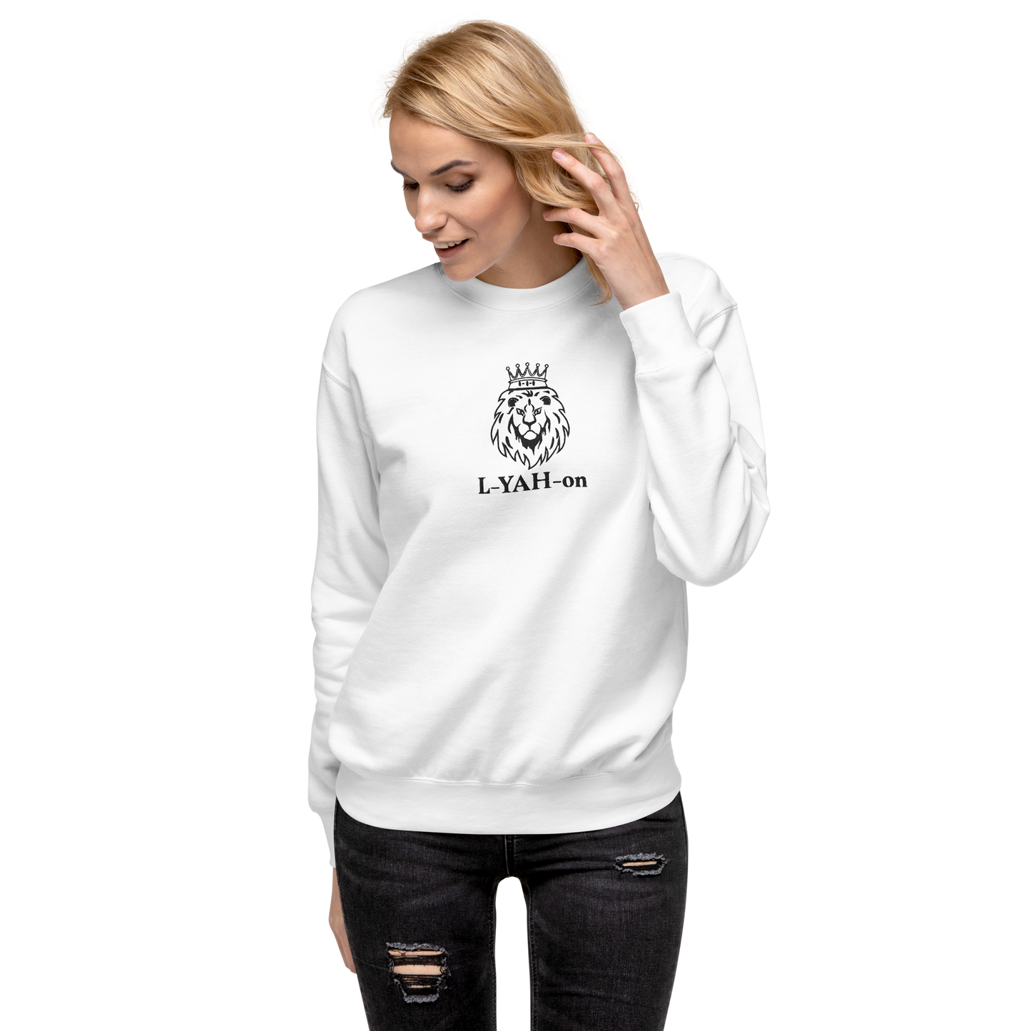 Classic L-YAH-on Embroidered Sweatshirt