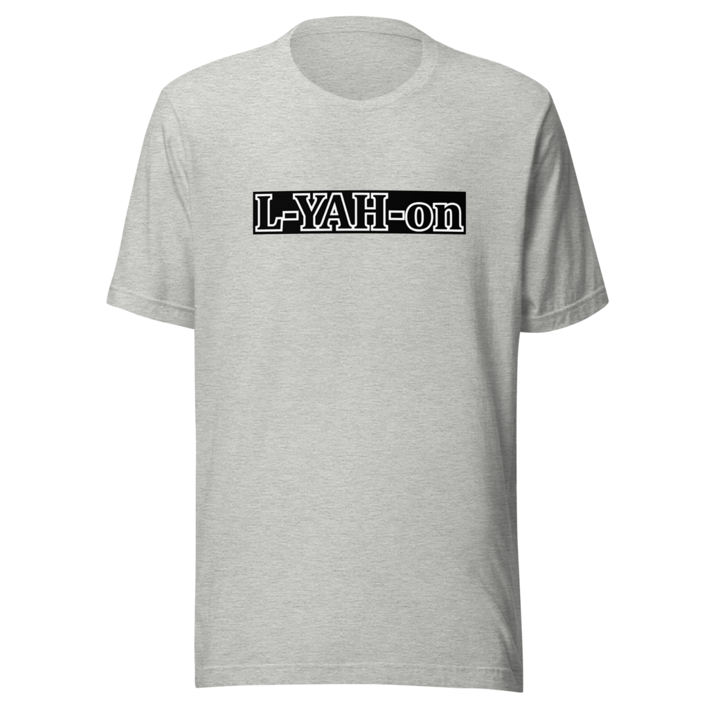 T-shirt encadré L-YAH-on
