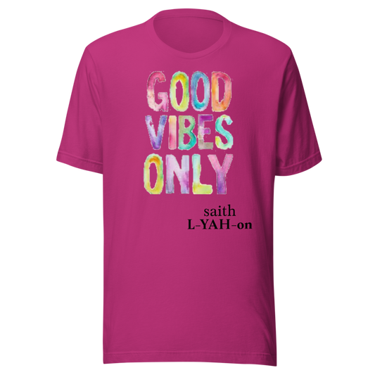 T-shirt Good Vibes seulement