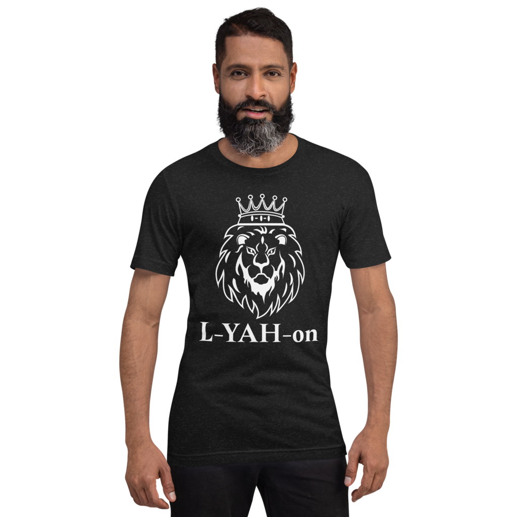 Camiseta clásica L-YAH-on en blanco y negro