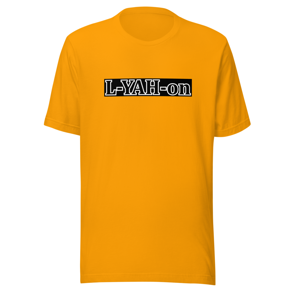 T-shirt encadré L-YAH-on