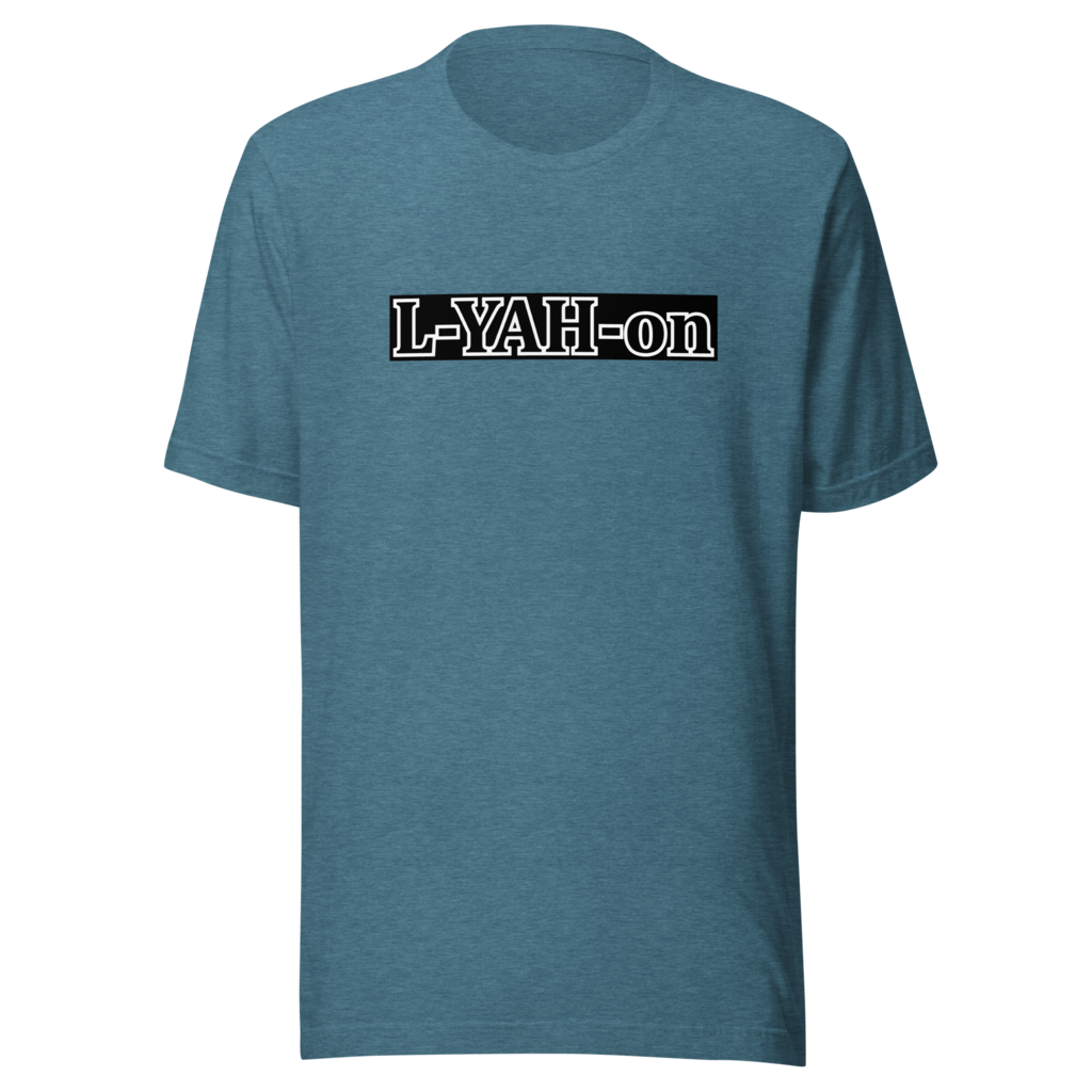 T-shirt encadré L-YAH-on