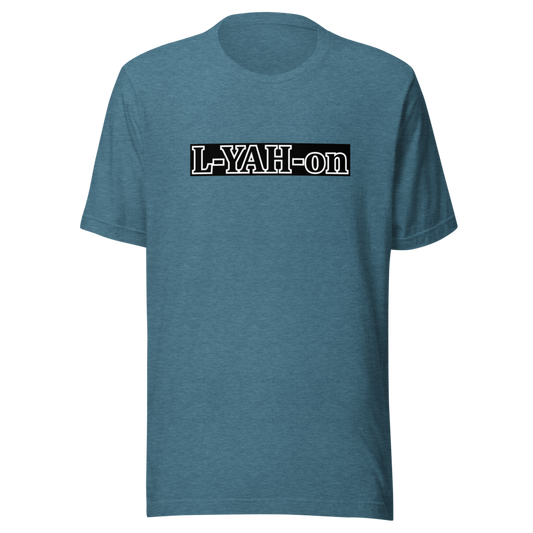 T-shirt encadré L-YAH-on