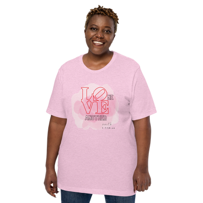 T-shirt L-YAH-on Aimer l'un l'autre