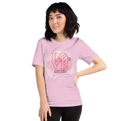 T-shirt L-YAH-on Aimer l'un l'autre