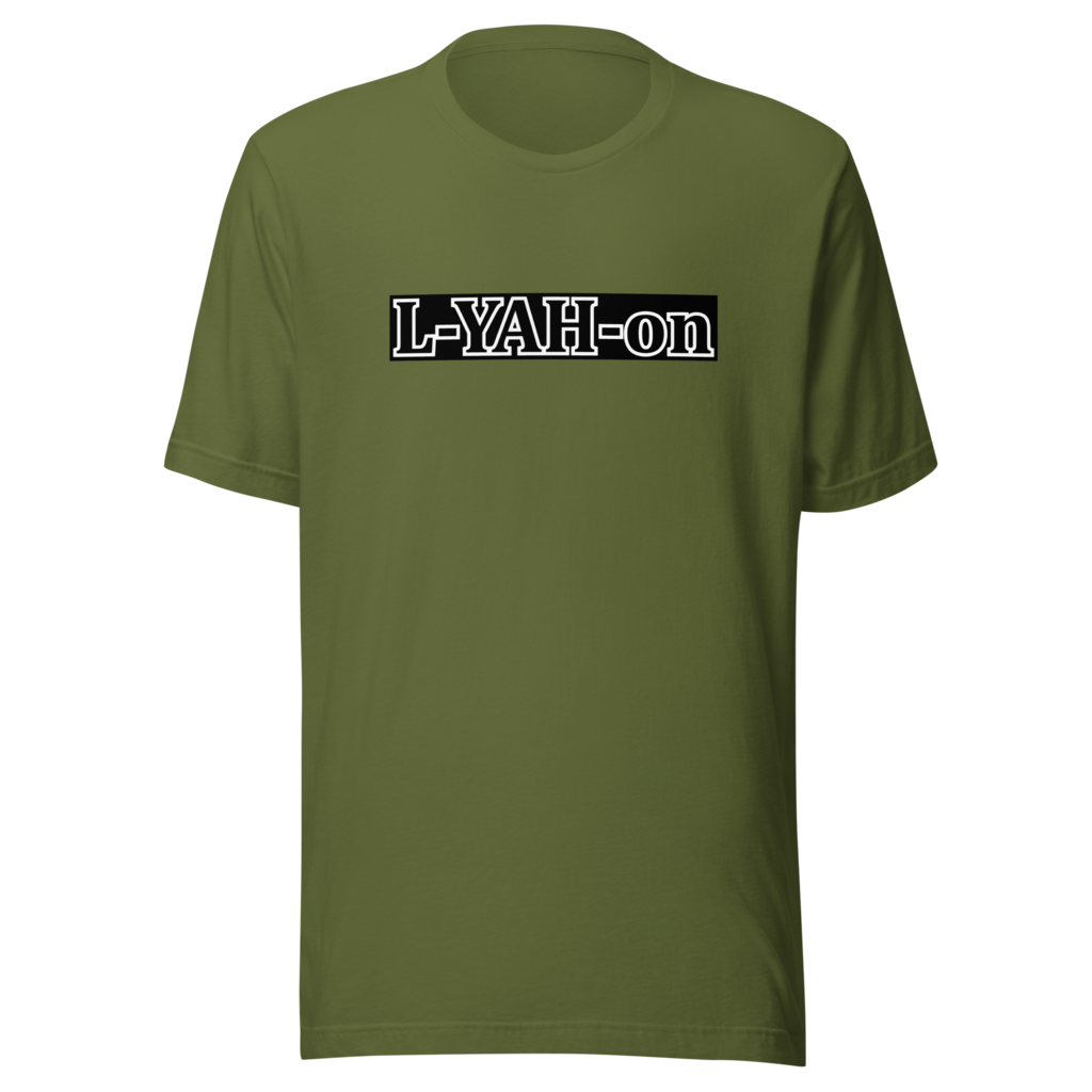 T-shirt encadré L-YAH-on