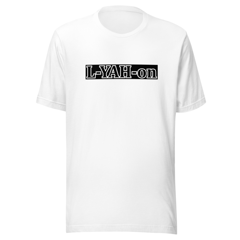 T-shirt encadré L-YAH-on