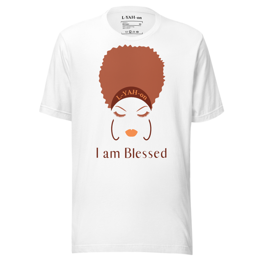 L-YAH-on "I am Blessed" T-Shirt Style #1
