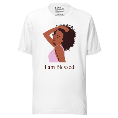 L-YAH-on "I am Blessed" T-Shirt Style #2
