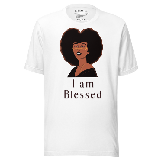 L-YAH-on "Estoy bendecido" Estilo de camiseta #4