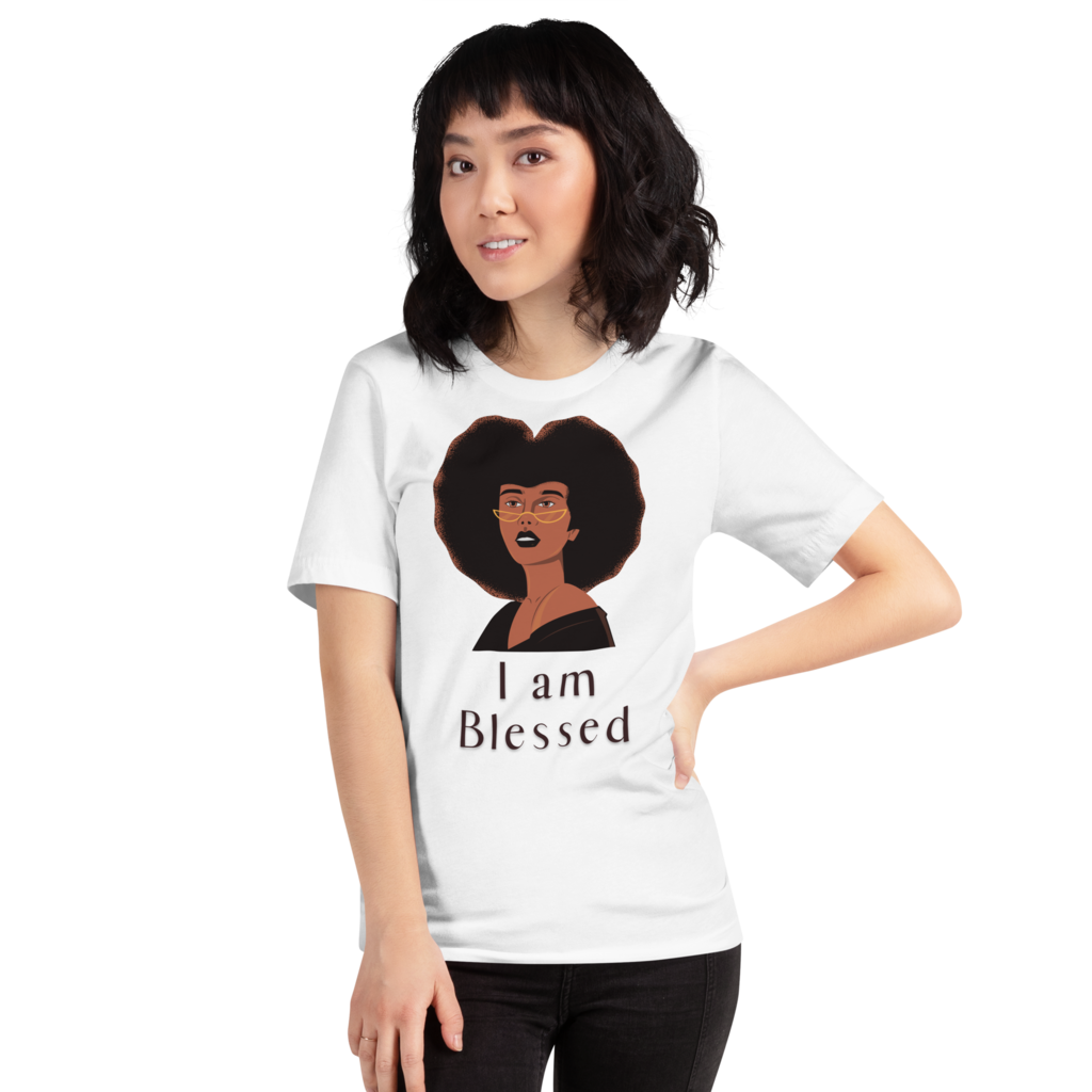 L-YAH-on "Estoy bendecido" Estilo de camiseta #4