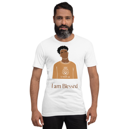 L-YAH-on "I am Blessed" Estilo de camiseta #5 para hombres