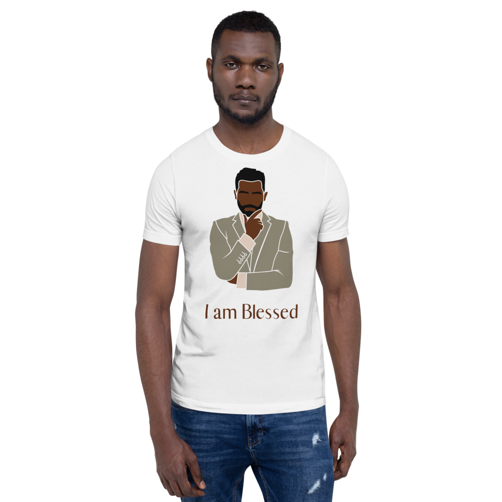 L-YAH-on "I am Blessed" Estilo de camiseta #4 para hombres