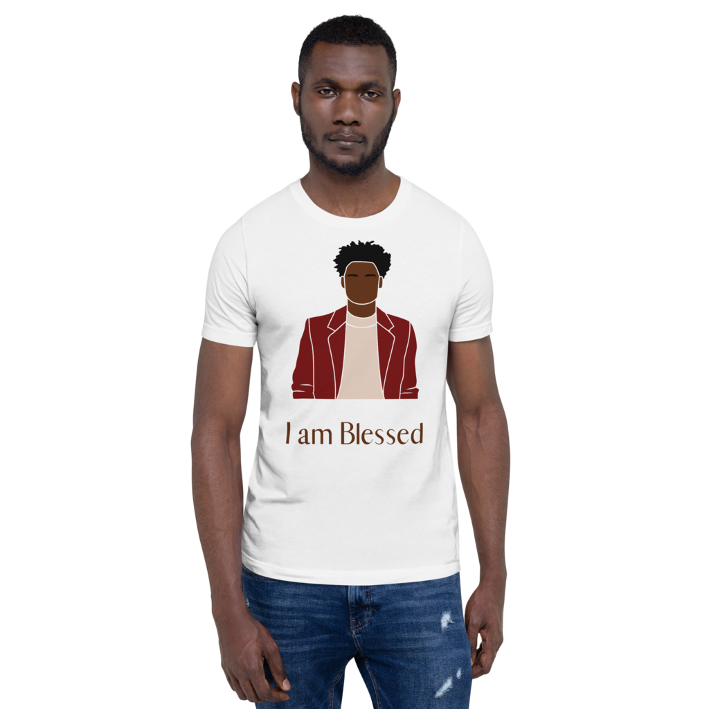 L-YAH-on "I am Blessed" Estilo de camiseta #3 para hombres