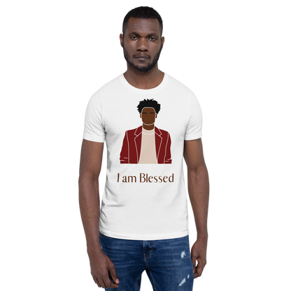 L-YAH-on "I am Blessed" Estilo de camiseta #3 para hombres