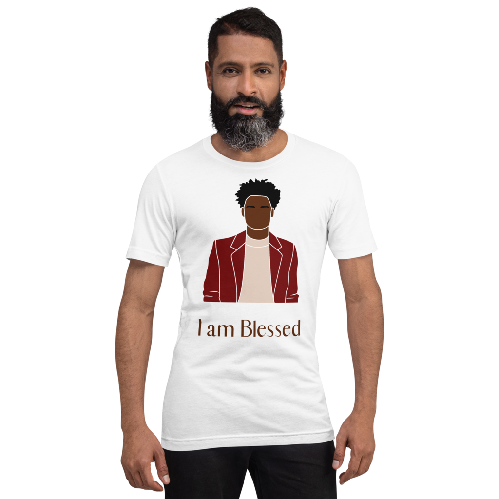 L-YAH-on "I am Blessed" Estilo de camiseta #3 para hombres