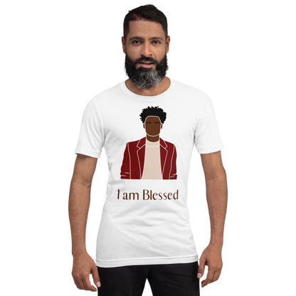 L-YAH-on "I am Blessed" Estilo de camiseta #3 para hombres