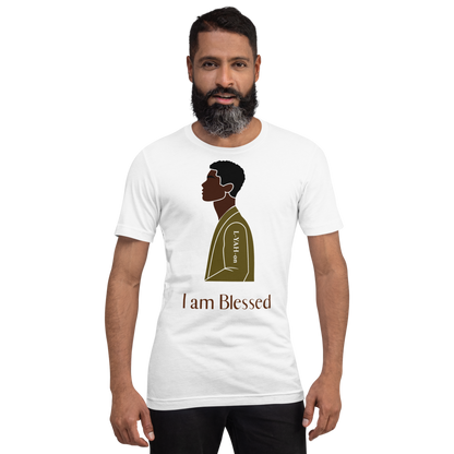 L-YAH-on "I am Blessed" Estilo de camiseta #2 para hombres