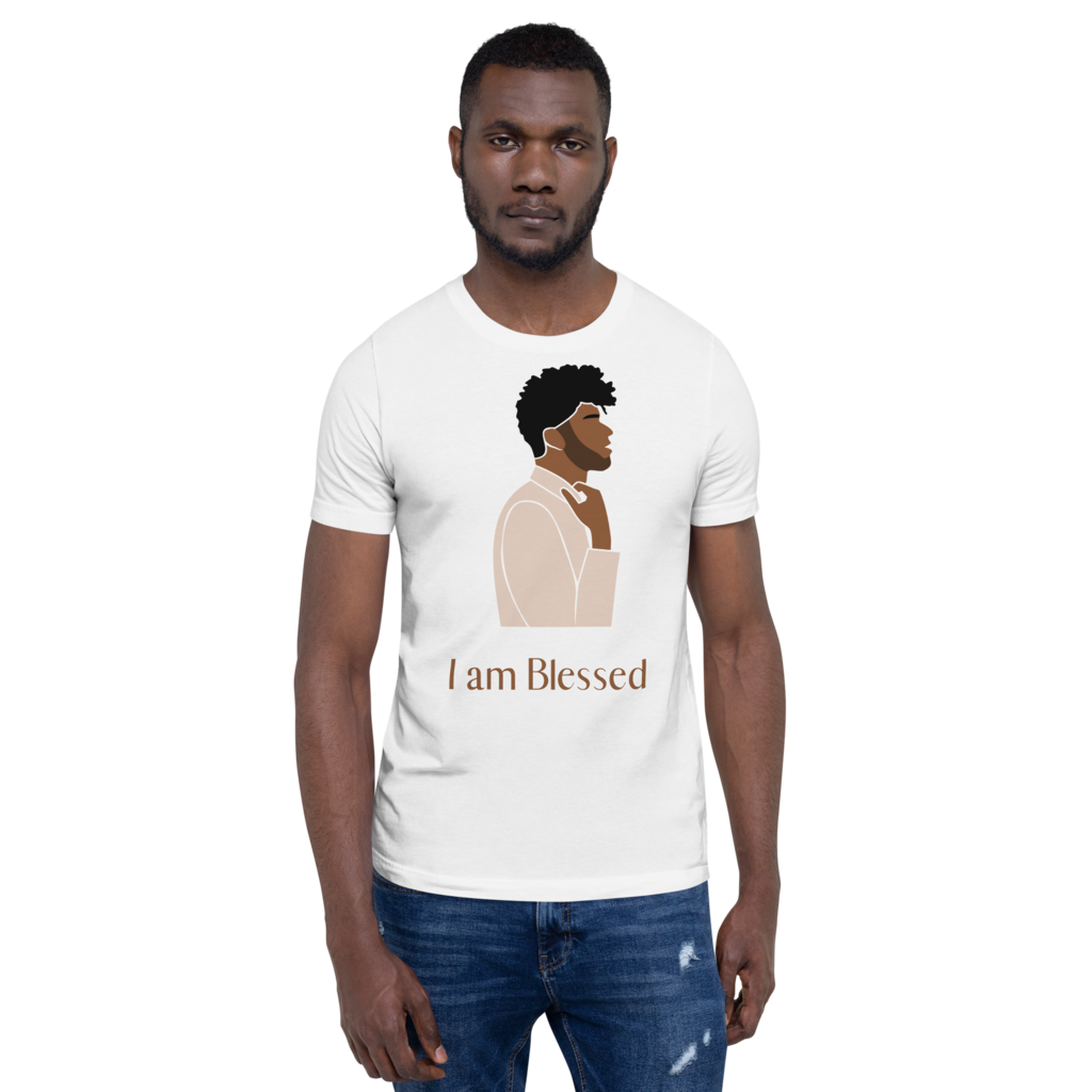 L-YAH-on "I am Blessed" Estilo de camiseta #1 para hombres