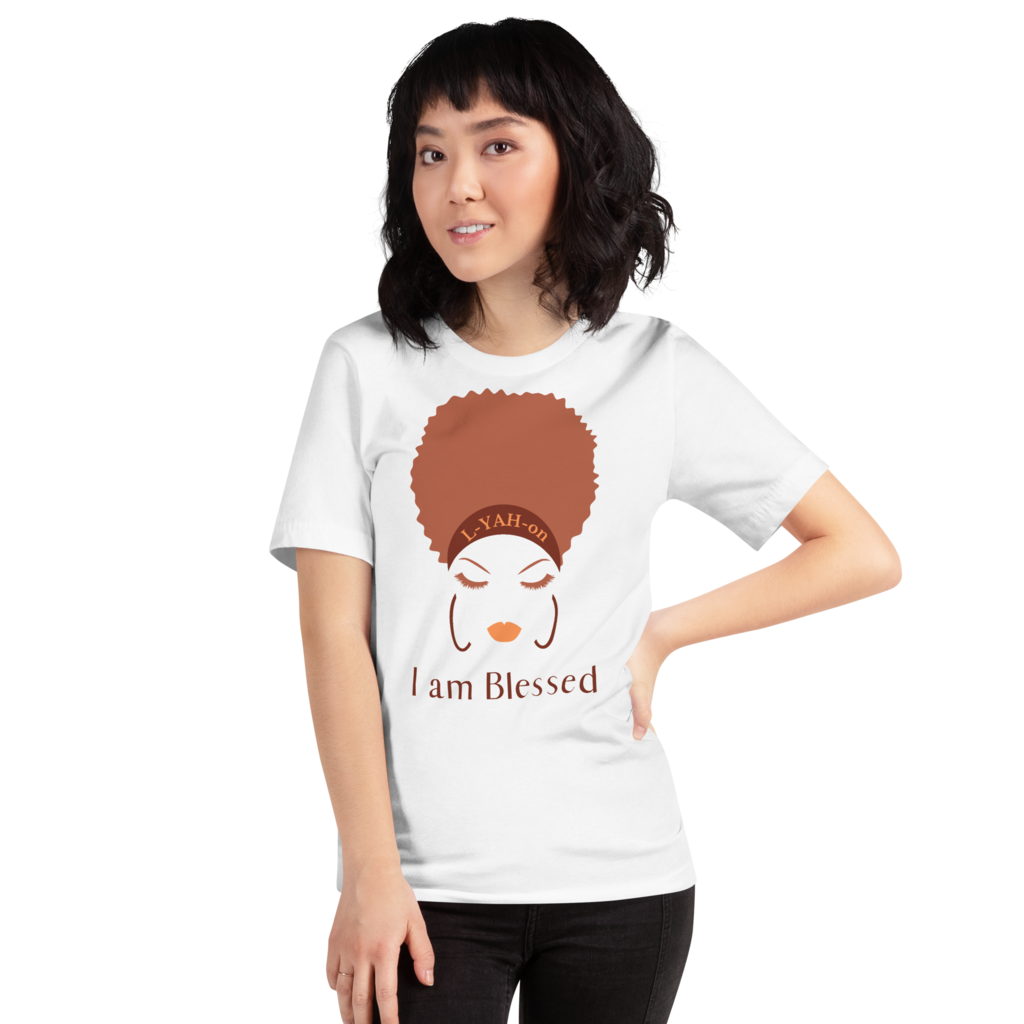 L-YAH-on "I am Blessed" T-Shirt Style #1