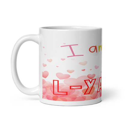Mug L-YAH-on - Je suis aimé