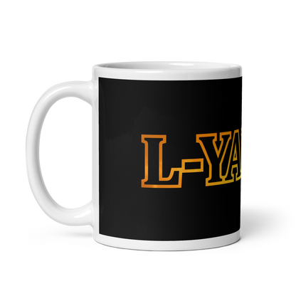 Taza L-YAH-on Negro Brillante