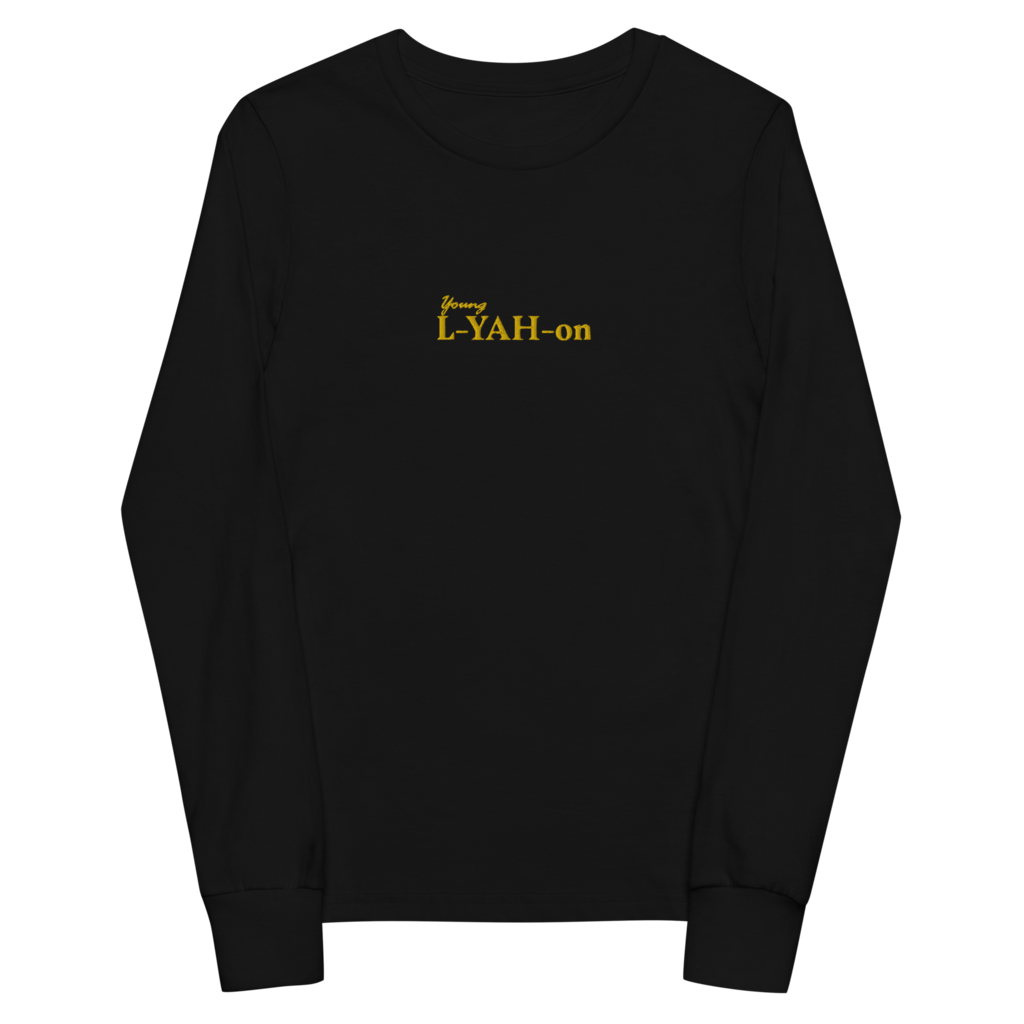 Embroidered Young L-YAH-on Signature Tee