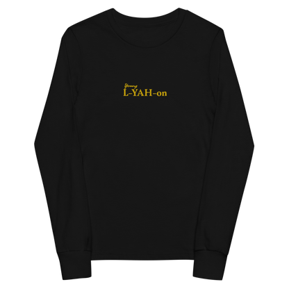 Embroidered Young L-YAH-on Signature Tee